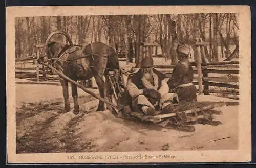 AK russische Typen, Bauern-Schlitten