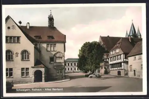 AK Schwaigern, Rathaus - altes Rentamt