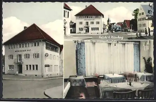 AK Feucht, Gasthaus Münchener Hof, verschiedene Ansichten