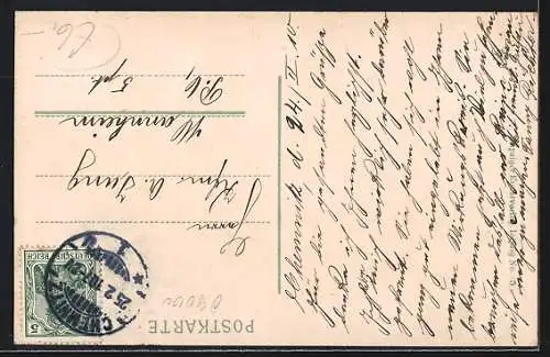 AK Chemnitz, Blick zum Krematorium