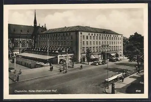 AK Chemnitz, Hotel Chemnitzer Bahnhof