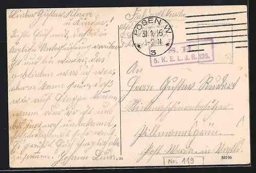 AK Posen / Poznan, Stadttheater