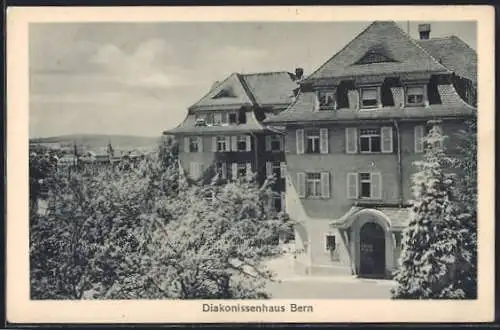 AK Bern, Partie vor dem Diakonissenhaus