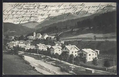 AK Fieberbrunn, Dorfansicht