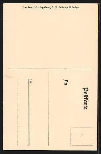 Künstler-AK Generalfeldmarschall Paul von Hindenburg in Uniform