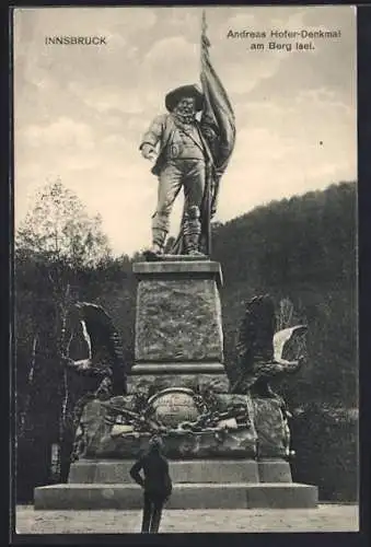 AK Innsbruck, Andreas Hofer-Denkmal am Berg Isel