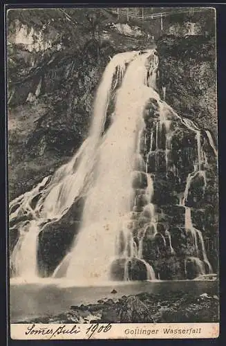 AK Idylle am Gollinger Wasserfall