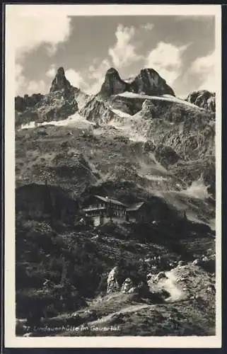AK Lindauerhütte, Berghütte im Gauertal