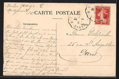 AK Courcelles-Montgeroult, La Viosne à la limite de Courcelles-Montgeroult