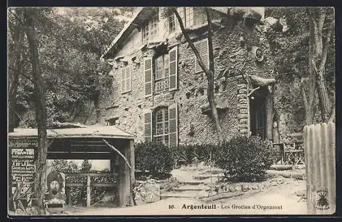 AK Argenteuil, Les Grottes d`Orgemont