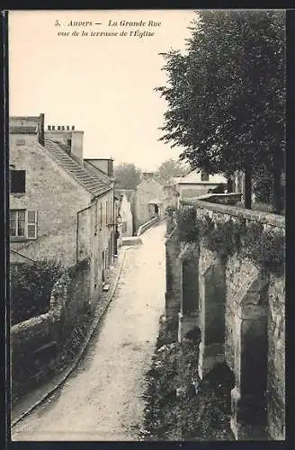 AK Anvers, La Grande Rue vue de la terrasse de l`église