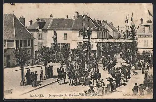AK Marines, Inauguration du Monument de l`amiral Peyron