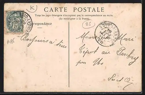 AK Marines, Inauguration du Monument de l`amiral Peyron