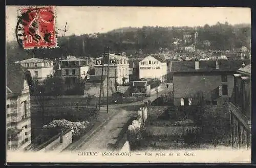 AK Taverny, Vue prise de la Gare