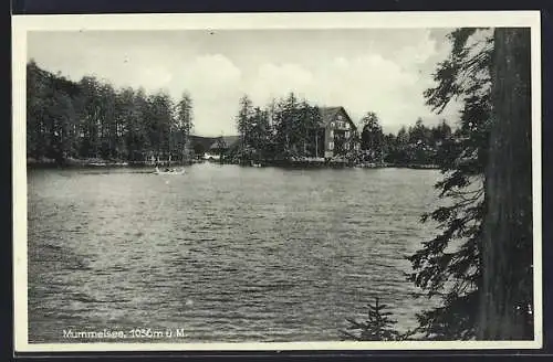 AK Seebach / Schwarzwald, Blick auf Mummelsee
