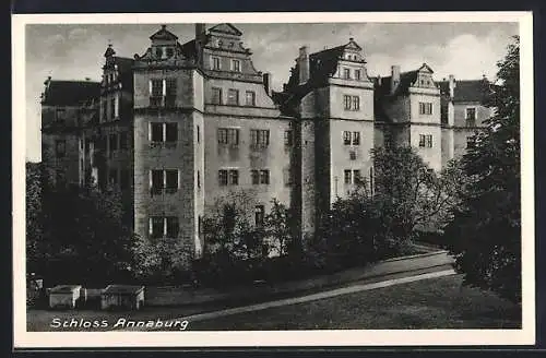 AK Annaburg, Blick auf das Schloss