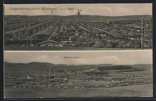 AK Münsingen, Truppenübungsplatz, Altes Lager und Neues Lager