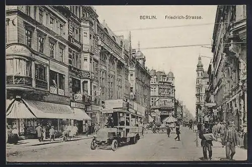 AK Berlin, Friedrichstrasse Ecke Französische Strasse