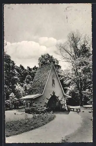 AK Bad Gandersheim /Harz, Weg zum Brunnenhäuschen