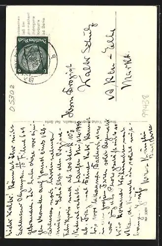 AK Bad Berka, Inneres der St. Marienkirche