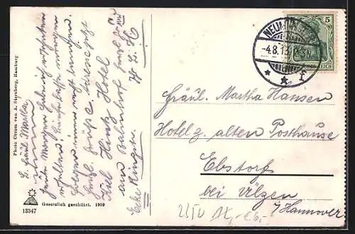 AK Neumünster, Partie am Teich