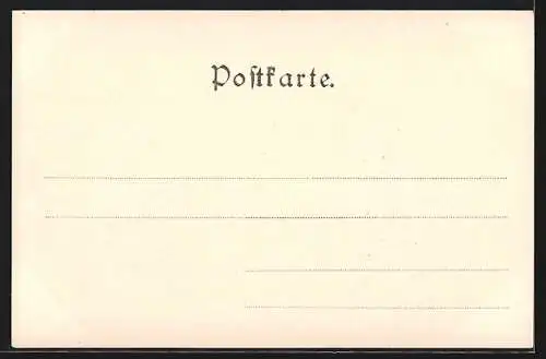 AK Elsässerin in Tracht an der Wand angelehnt