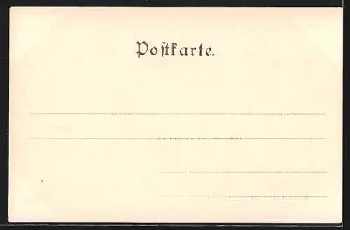 AK Elsässerin in Tracht an der Wand angelehnt