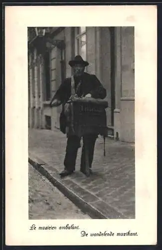 AK De wandelende muzikant