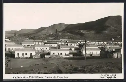 AK Yacimientos Petroliferos, Casa de Familias, Erdölfelder
