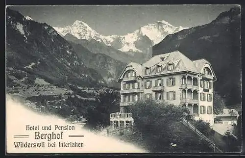 AK Wilderswil, Hotel und Pension Berghof