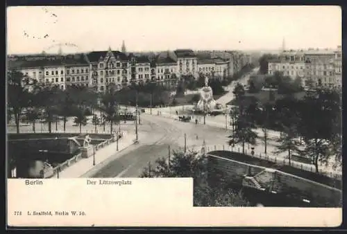 AK Berlin-Tiergarten, Lützowplatz aus der Vogelschau