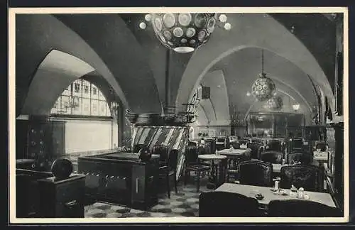 AK Berlin-Charlottenburg, Cafe Wilhelmshallen, Braustübl