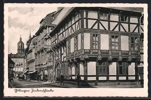 AK Göttingen, Blick auf die Junkernschänke