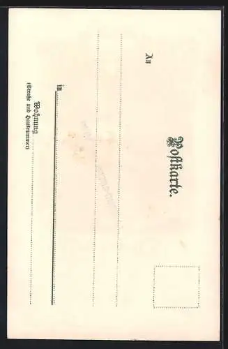 Künstler-AK Frau in vogtländischer Tracht serviert Semmelknödel