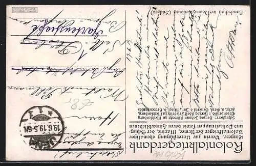 AK Neumecklenburg, Eingeborene am Fluss