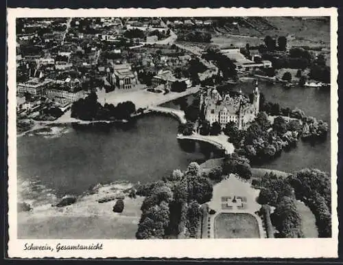 AK Schwerin / Meckl., Gesamtansicht