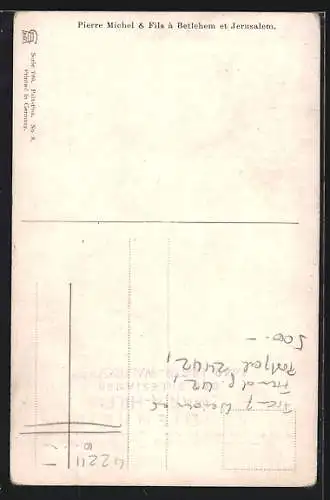Künstler-AK F.Perlberg: Jerusalem, Kirche des hl. Grabes in Jerusalem