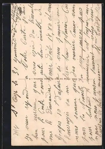 AK Colmar, Blick in die Bäckergasse