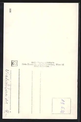 AK Spitz a. D., Totalansicht mit Donau-Panorama