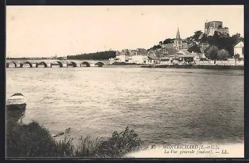 AK Montrichard, La Vue generale