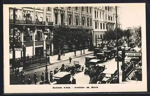 AK Buenos Aires, Avenida de Mayo, Subterraneo a Plaza Once