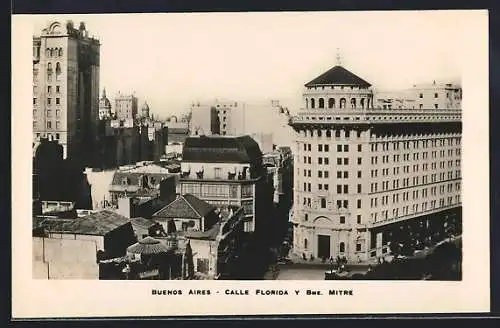 AK Buenos Aires, Calle Florida & Bme Mitre