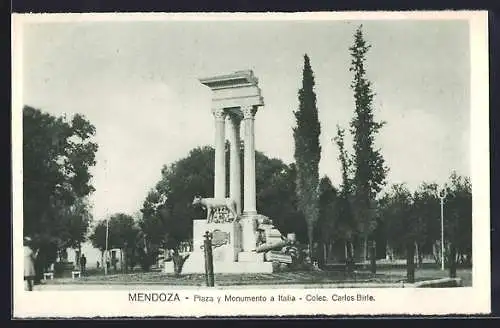 AK Mendoza, Plaza y Monumento a Italia