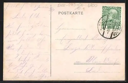 AK Feldkirch, Ortsansicht mit St, Antoniushaus