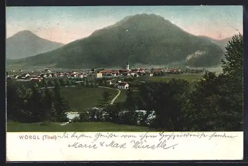 AK Wörgl, Blick auf den Ort