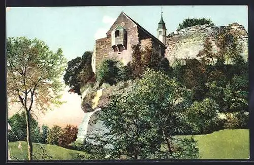 AK Bregenz a. Bodensee, Gebhardsberg mit Kirche