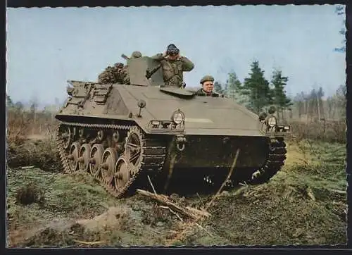 AK Panzer HS 30 der Bundeswehr geht in Stellung