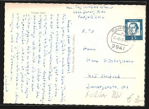 AK Ansicht der Rakete Honest John