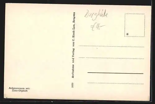 AK Warth /Vorarlberg, Hochkrumbach, Gasthof Adler mit Widderstein