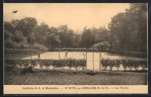 AK S Witz, Les Tennis de l`Institution N.-D. de Montmélian